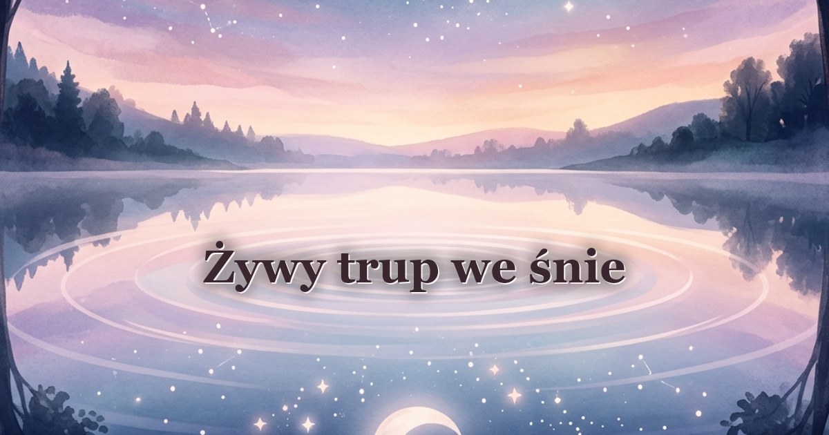 Żywy trup we śnie